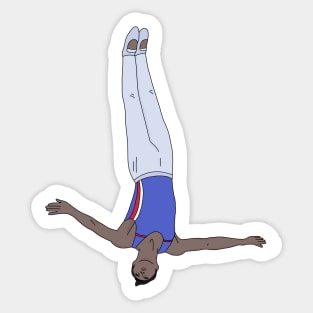 Trampoline Gymnastics Sticker